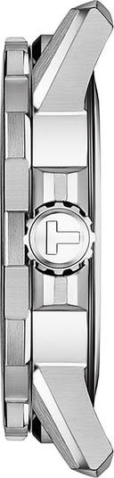 Supersport Qua Leather Strap Watch, 44mm
