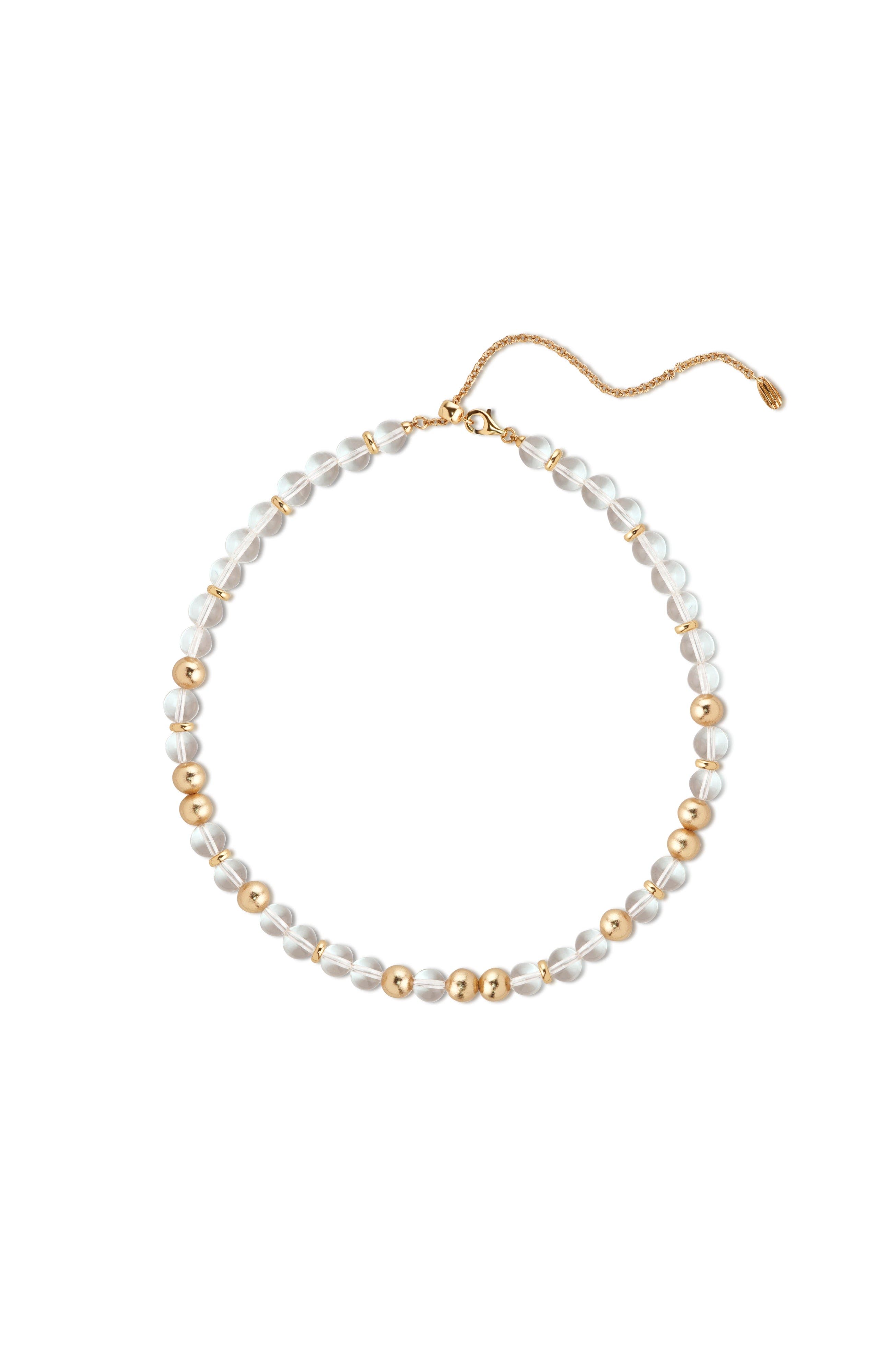 selected Gold & Crystal Clear