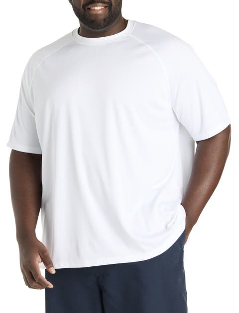 Big & Tall Swim Rash Guard T-Shirt