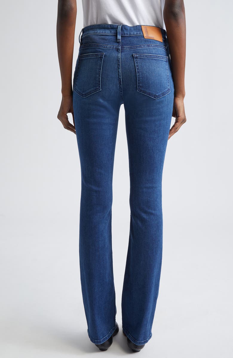 Lafayette 148 New York Mercer Kick Flare Jeans, Alternate, color, Empire Indigo