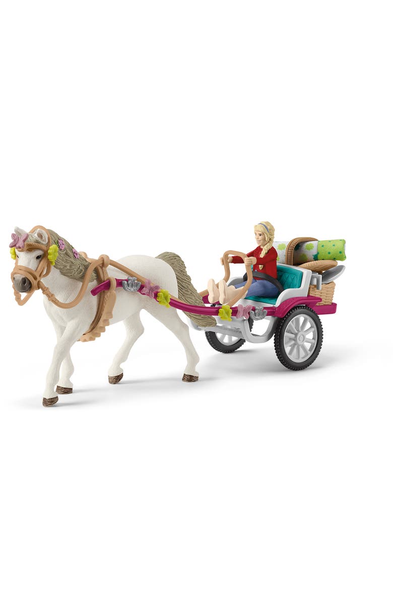 Horse Club, Small Carriage For The Big Horse Show Toy, Alternate, color, Multicolored