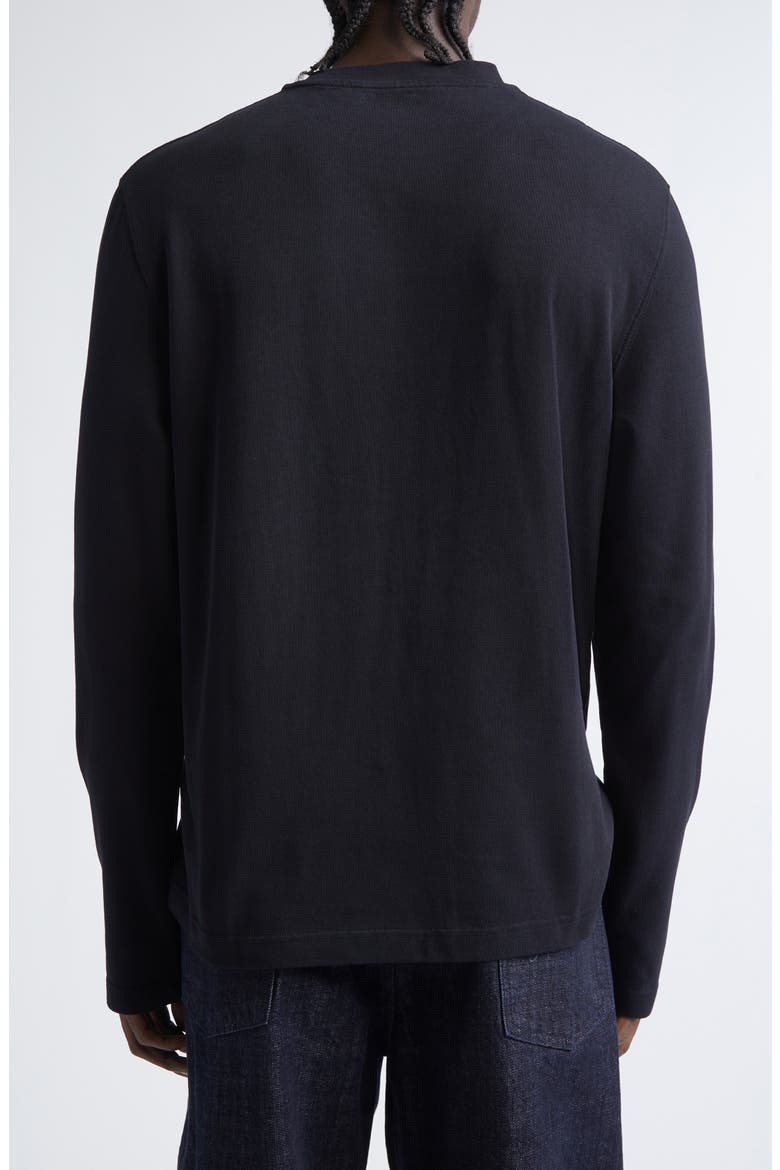 Le T-Shirt Gros Grain T-Shirt, Alternate, color, BLACK