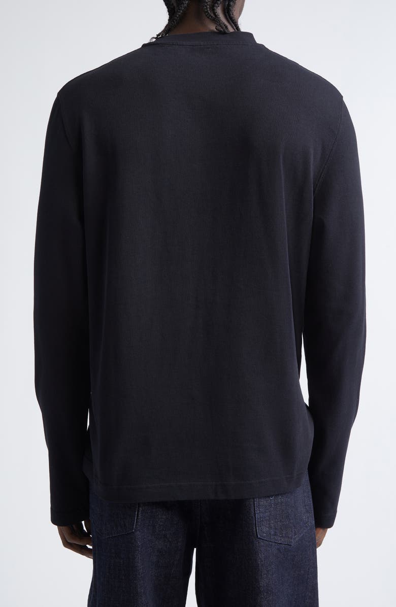 Jacquemus Le T-Shirt Gros Grain T-Shirt, Alternate, color, Black