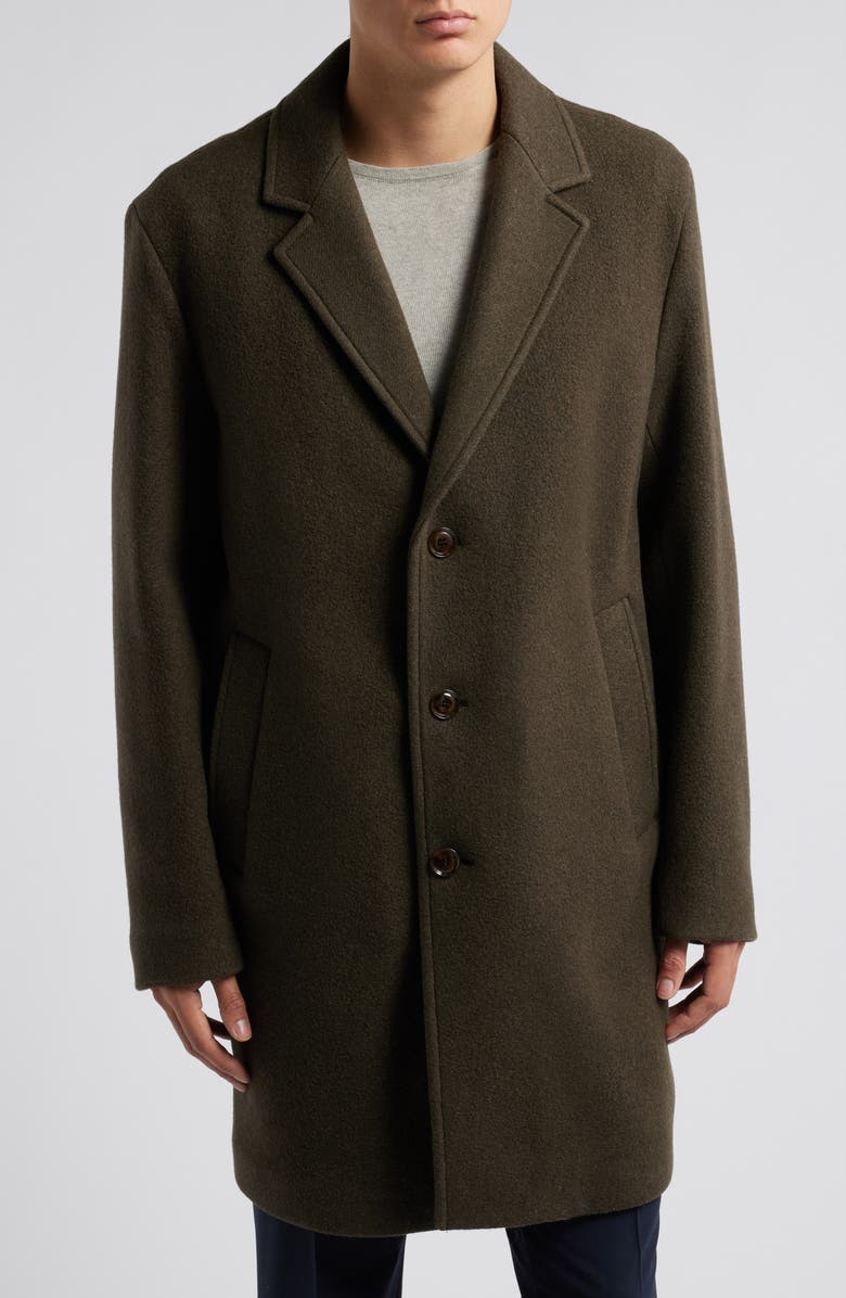 BOSS Wool Blend Coat, Alternate, color,
