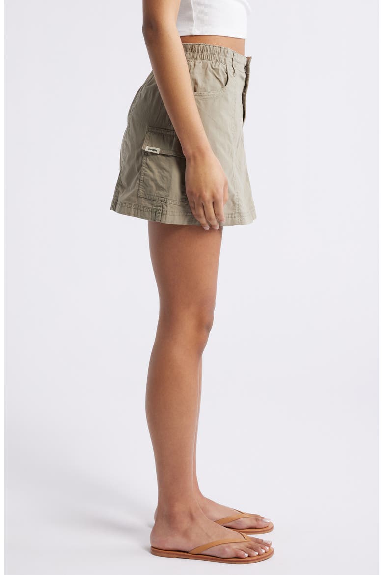 Cruisin Cargo Miniskirt, Alternate, color, SAGE