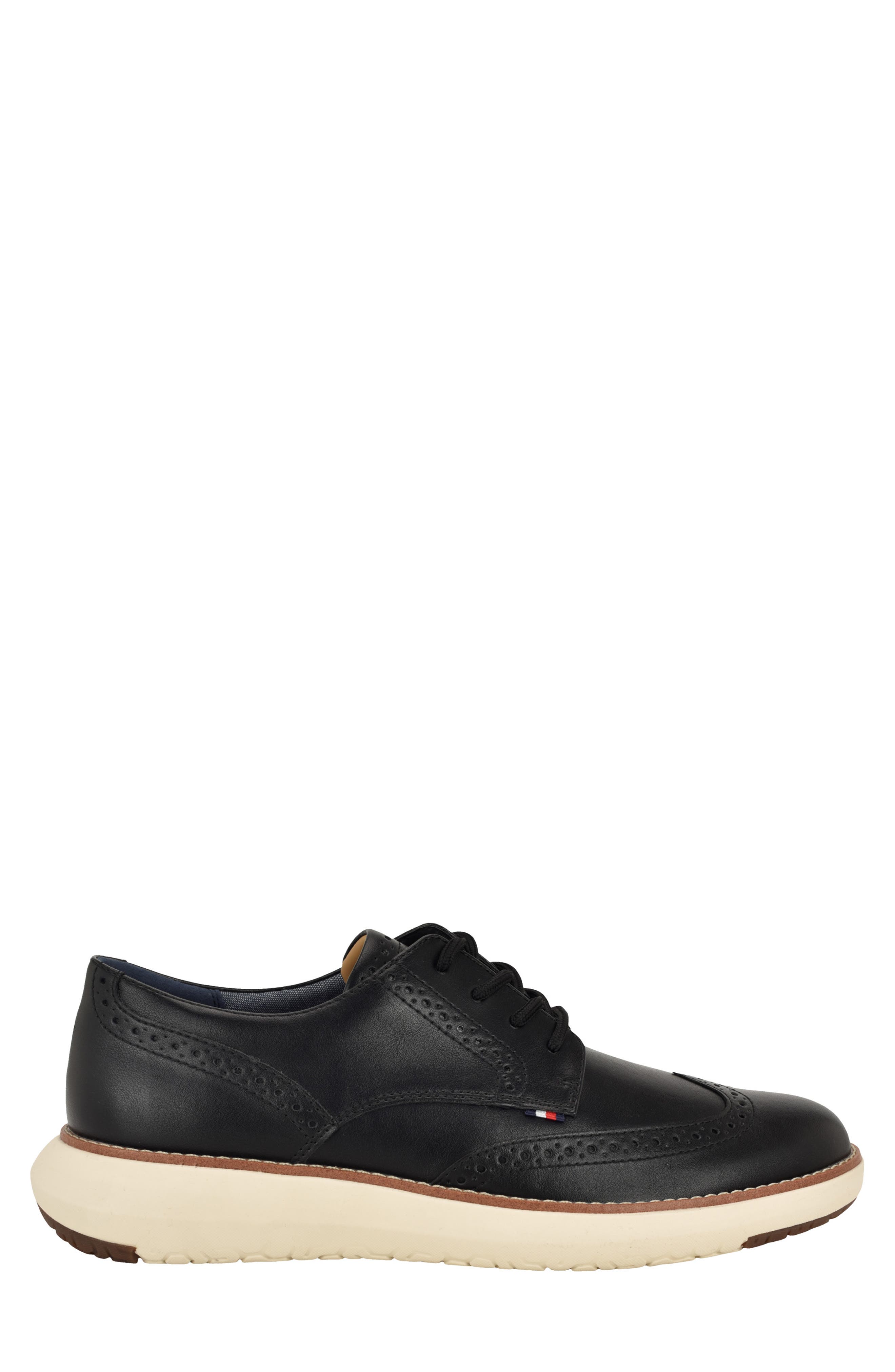 Foyer Wingtip Oxford, Alternate, color, BLACK