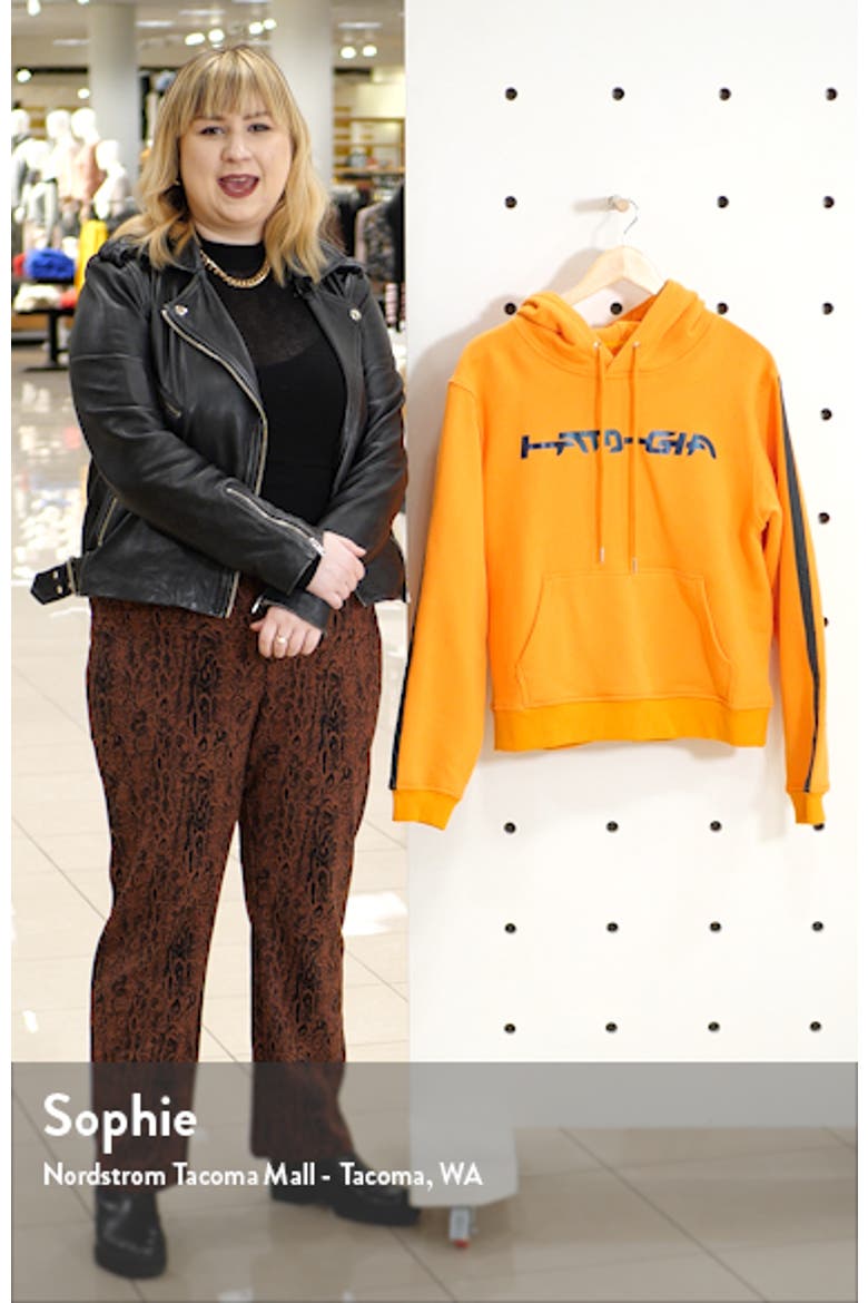 Zandra Logo Cotton Hoodie video