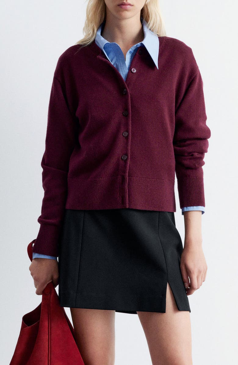 & Other Stories Wool & Cotton Cardigan, Main, color,