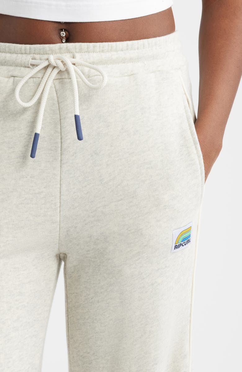 Rip Curl Surf Spliced Flare Leg Sweatpants, Alternate, color, Grey Marle