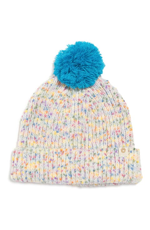 Peace Pompom Beanie