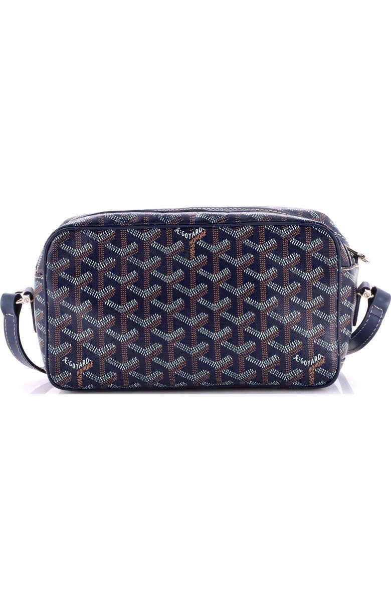 Pre-Owned Goyard Cap Vert Bag Coated Canvas, Alternate, color, Blue