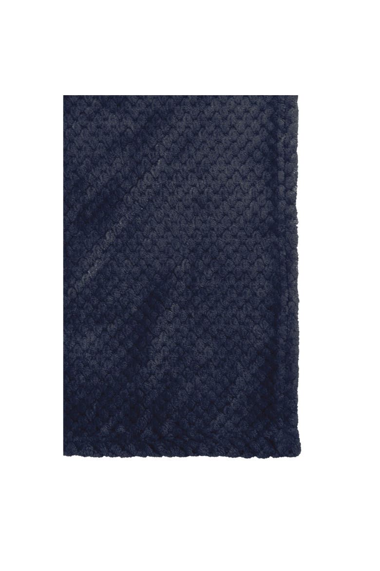 Chunky Blanket, Alternate, color, Navy