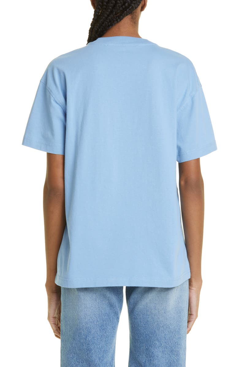 Off-White '70s Logo Cotton Graphic Tee, Alternate, color,
