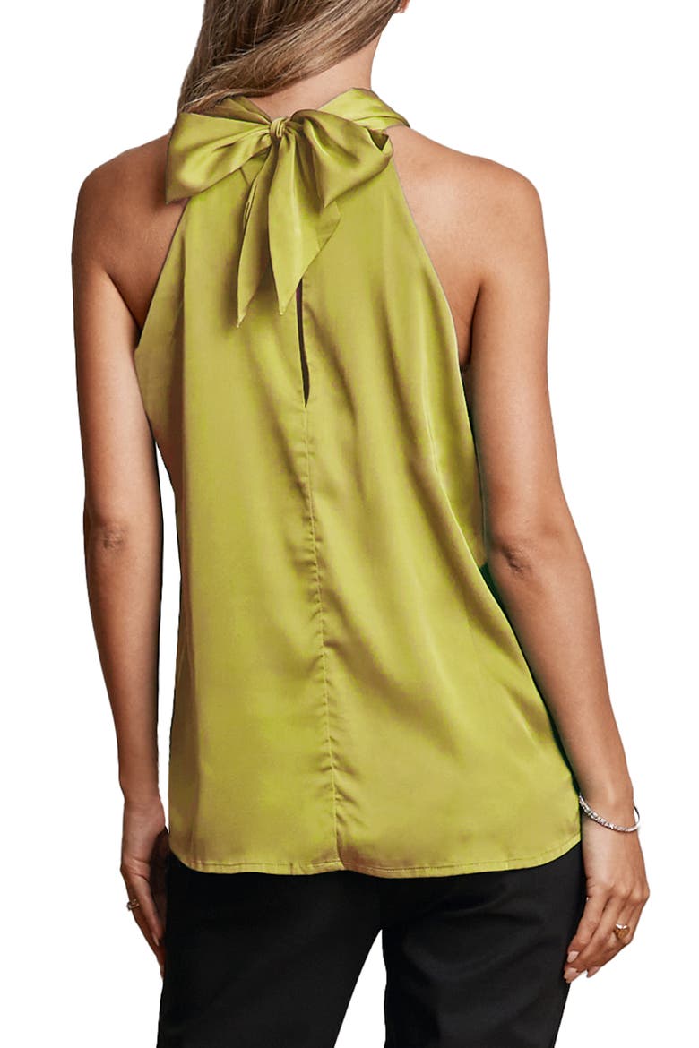 Halter Maternity Blouse, Alternate, color, LIME