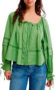 Free People We The Free La Lune Cotton Top