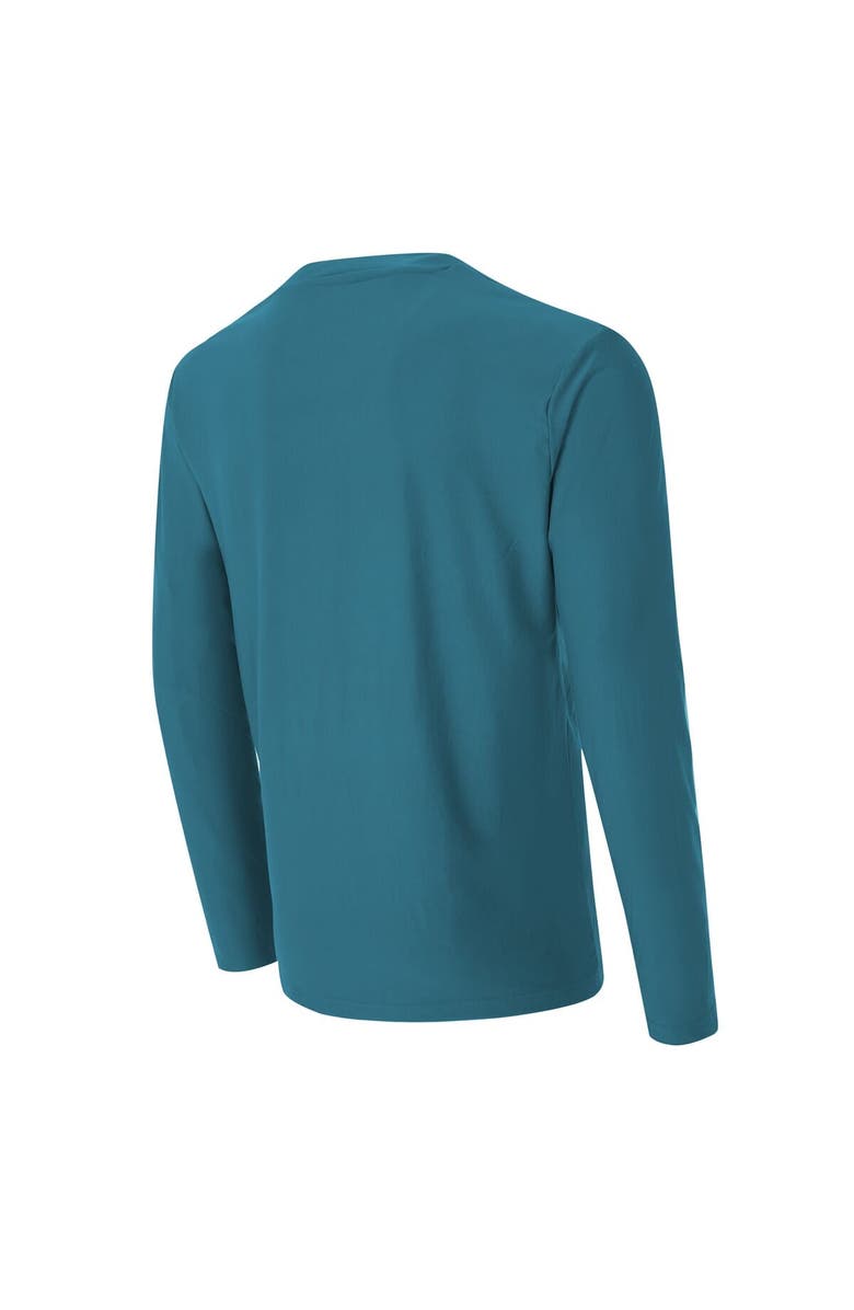 CONCEPTS SPORT Men's Concepts Sport Midnight Green Philadelphia Eagles Chestnut Long Sleeve Top & Pants Set, Alternate, color, Dark Green