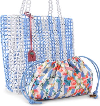 Kurt Geiger London Kensington Rainbow Beaded Shopper Nordstrom