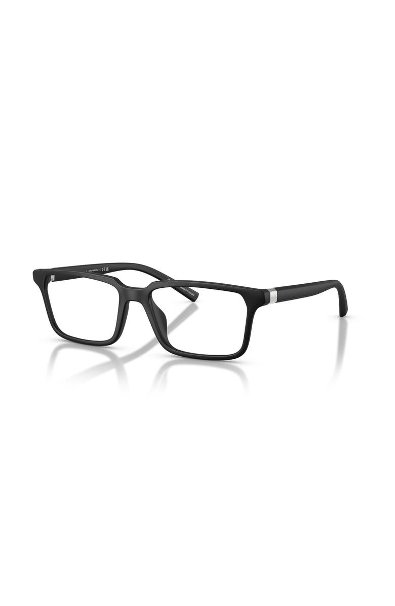 Armani Exchange 54mm Square optical glasses, Main, color, Black
