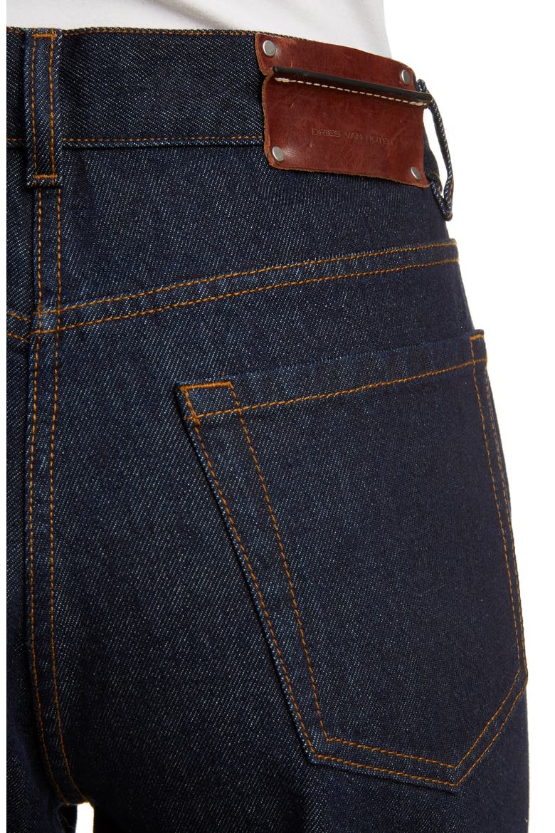 Pisco High Waist Straight Leg Jeans, Alternate, color, INDIGO