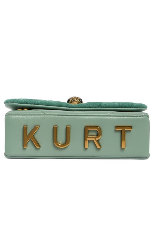 KURT GEIGER KURT GEIGER LONDON MINI KENSINGTON LEATHER SHOULDER BAG