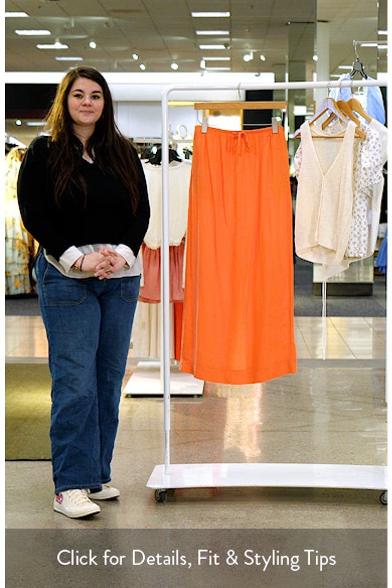 Tie Waist Maxi Skirt video