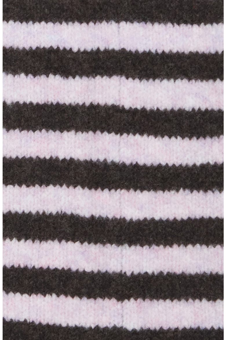 Softi Stripe Wool Blend Leg Warmers, Alternate, color, LILAC/ BEIGE