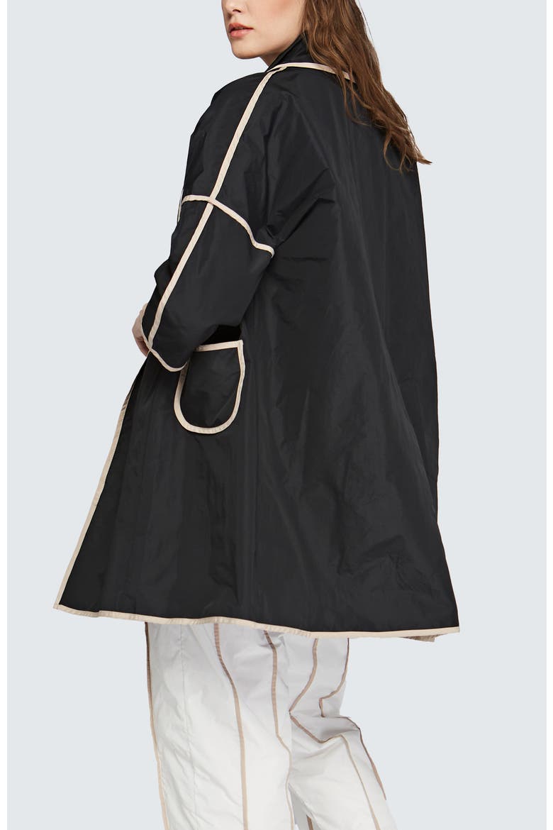 Seraph Memory Taffeta Duster, Alternate, color, Black