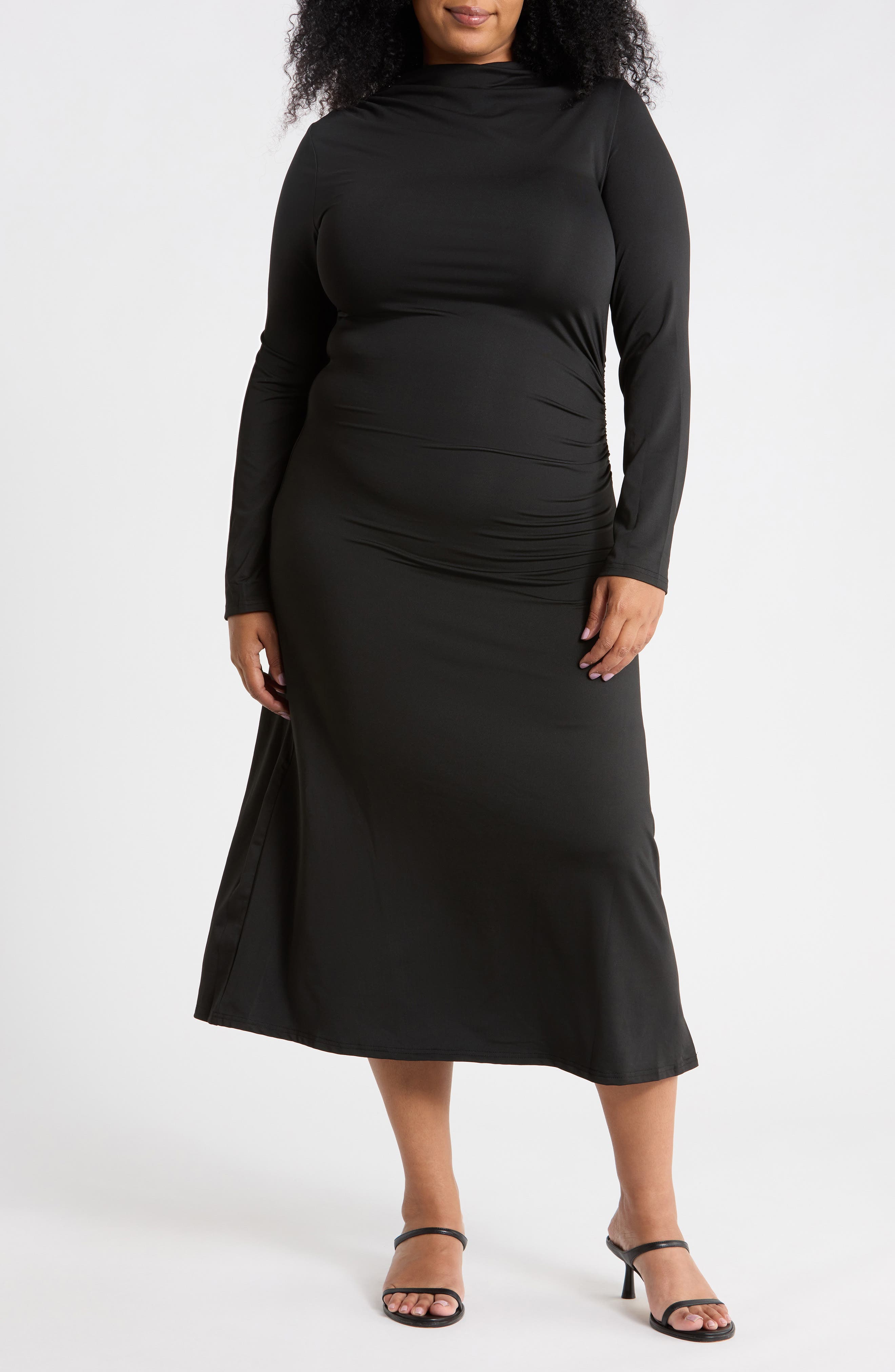 Cleo Ruched Jersey Dress