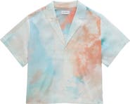 AG Long Beach Stretch Silk Camp Shirt