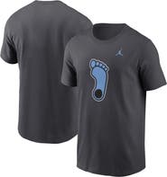 Jordan Brand Men's Jordan Brand Anthracite North Carolina Tar Heels Primetime Alternate Logo T-Shirt