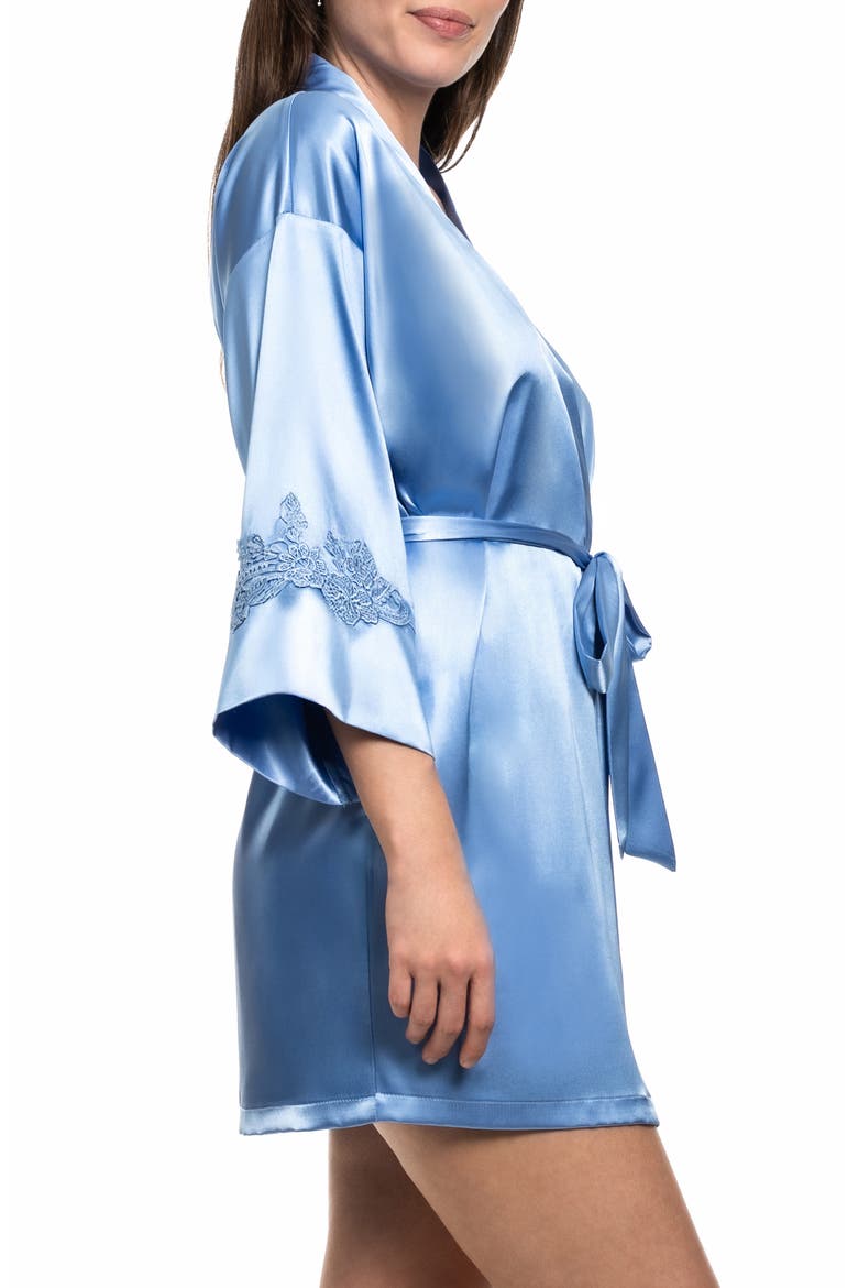 Raelynn Satin Wrap, Alternate, color, CORNFLOWER BLUE