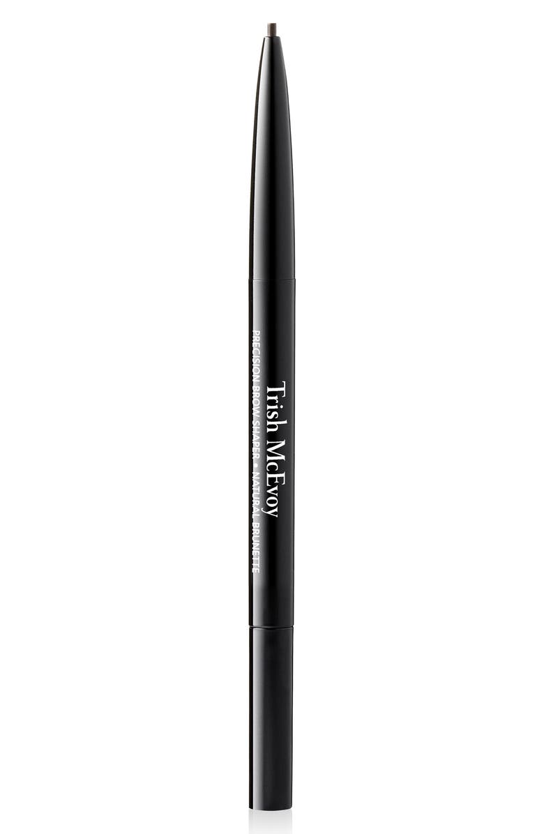 Trish McEvoy Precision Brow Shaper Eyebrow Pencil, Alternate, color, Natural Brunette