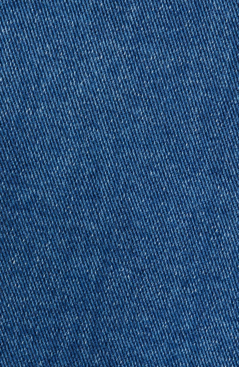 KUT from the Kloth Lorelei Scoop Neck Denim Jacket, Alternate, color, Medium Wash