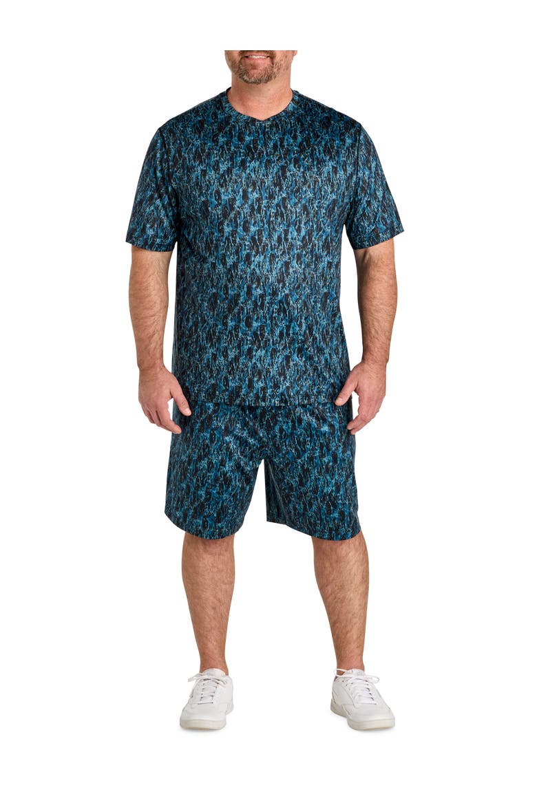 Big & Tall 365 Performance Printed T-Shirt, Alternate, color, CAMO PRINT