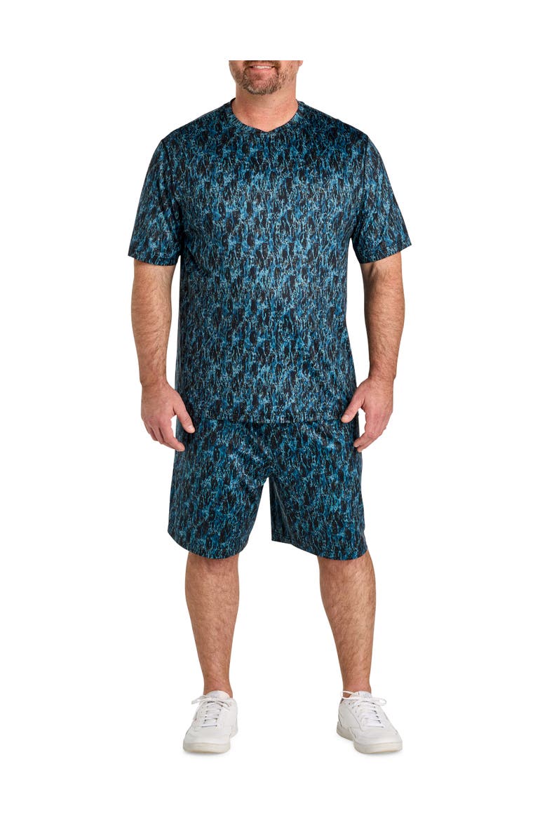 Reebok Big & Tall 365 Performance Printed T-Shirt, Alternate, color, Camo Print