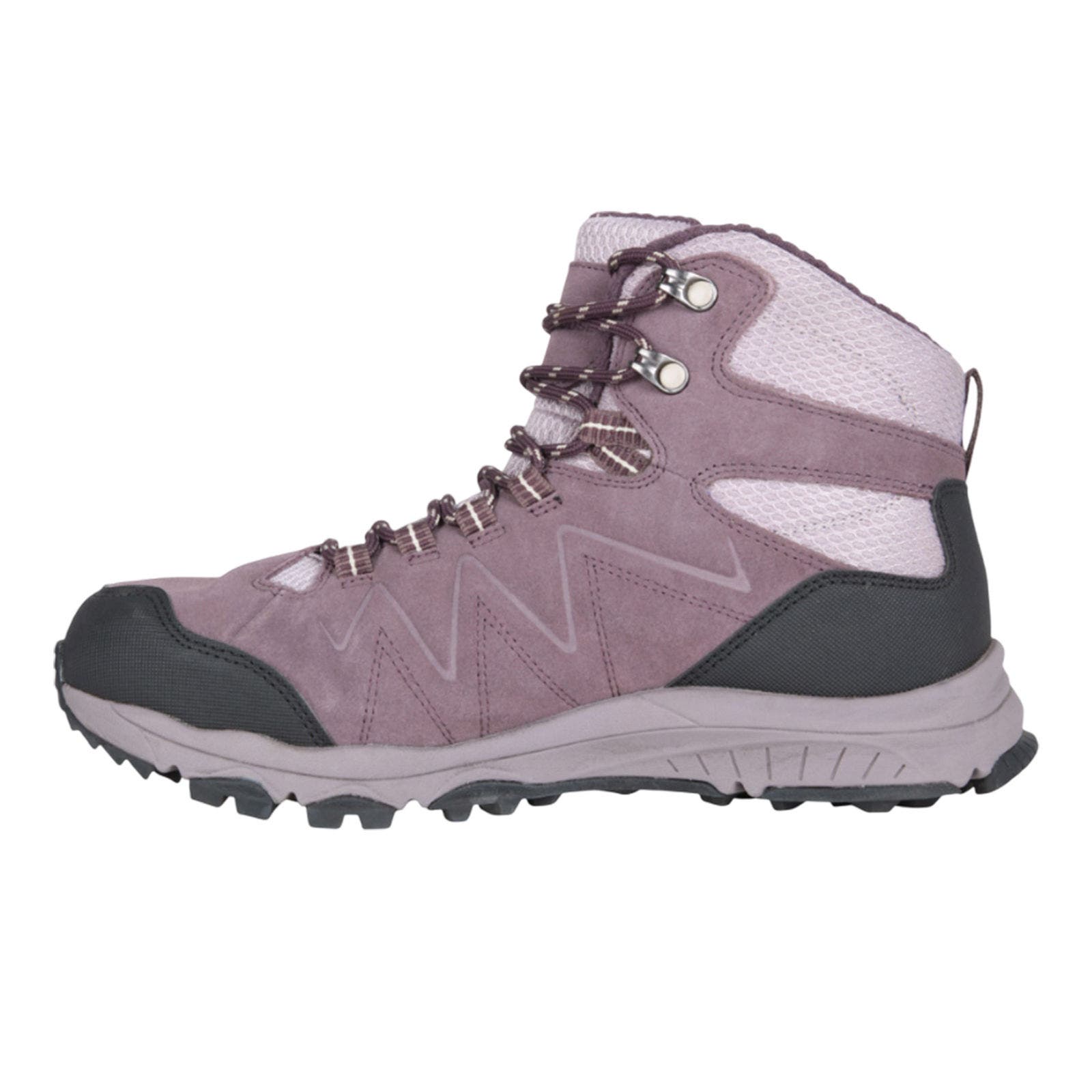Ortler Suede Walking Boots, Alternate, color, Lilac