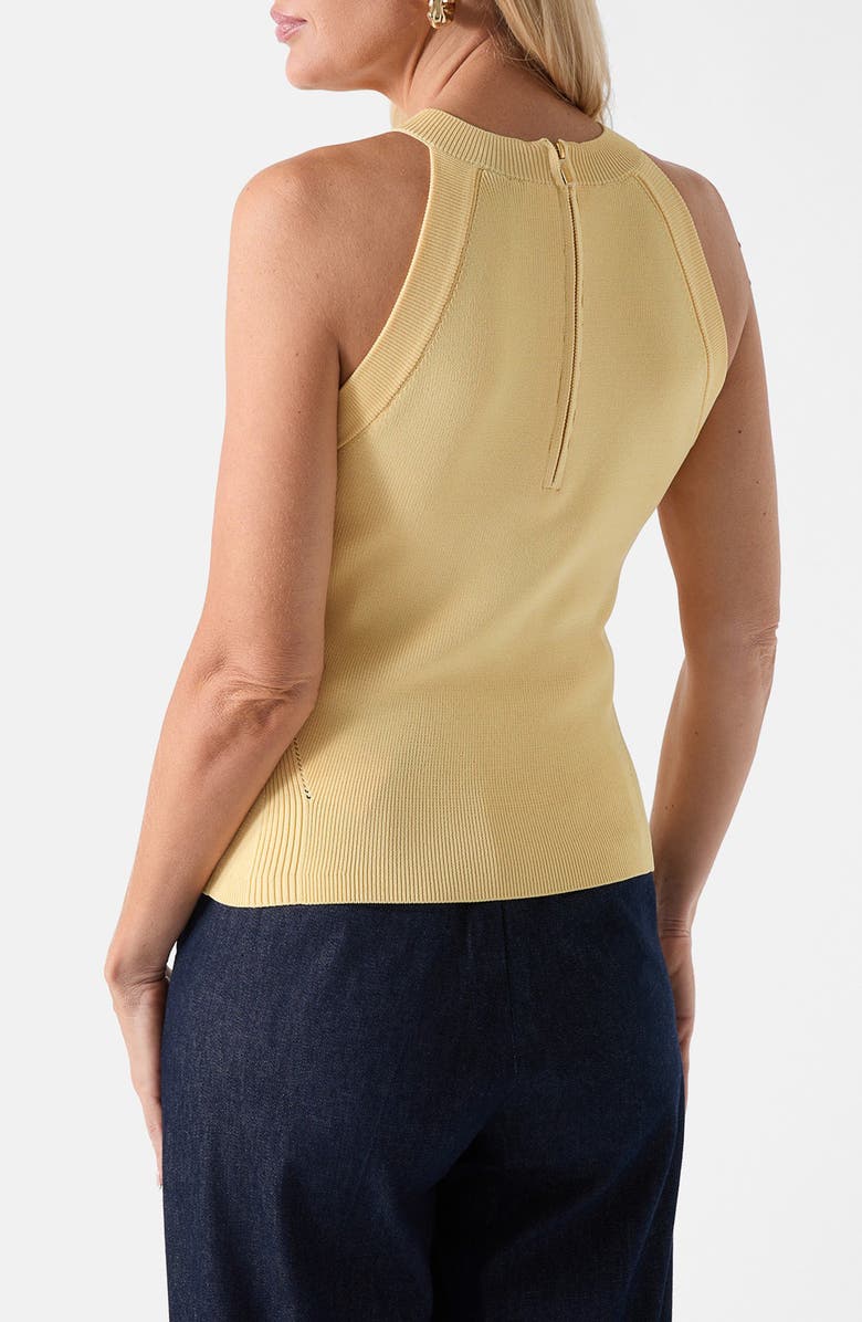 Marciano Loli Button Sweater Tank, Alternate, color, Grated Lemon