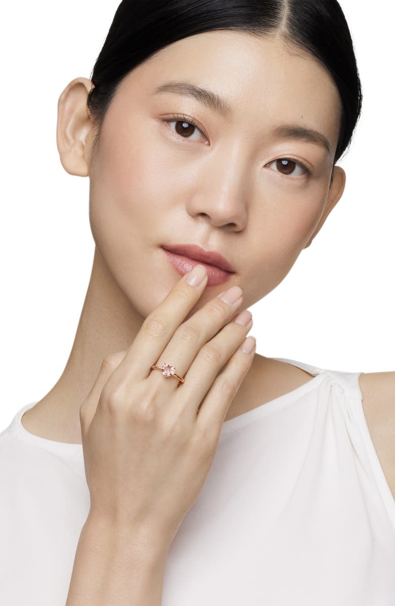 David Yurman Morganite Heart Ring, Alternate, color, 18K Yellow Gold