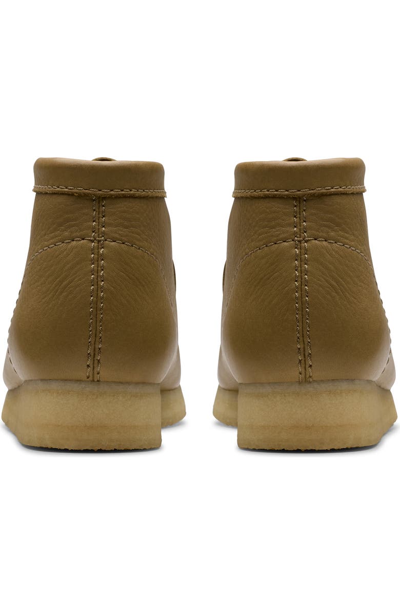 Clarks<sup>®</sup> Originals Wallabee Chukkah Boot, Alternate, color, Dark Olive Lea