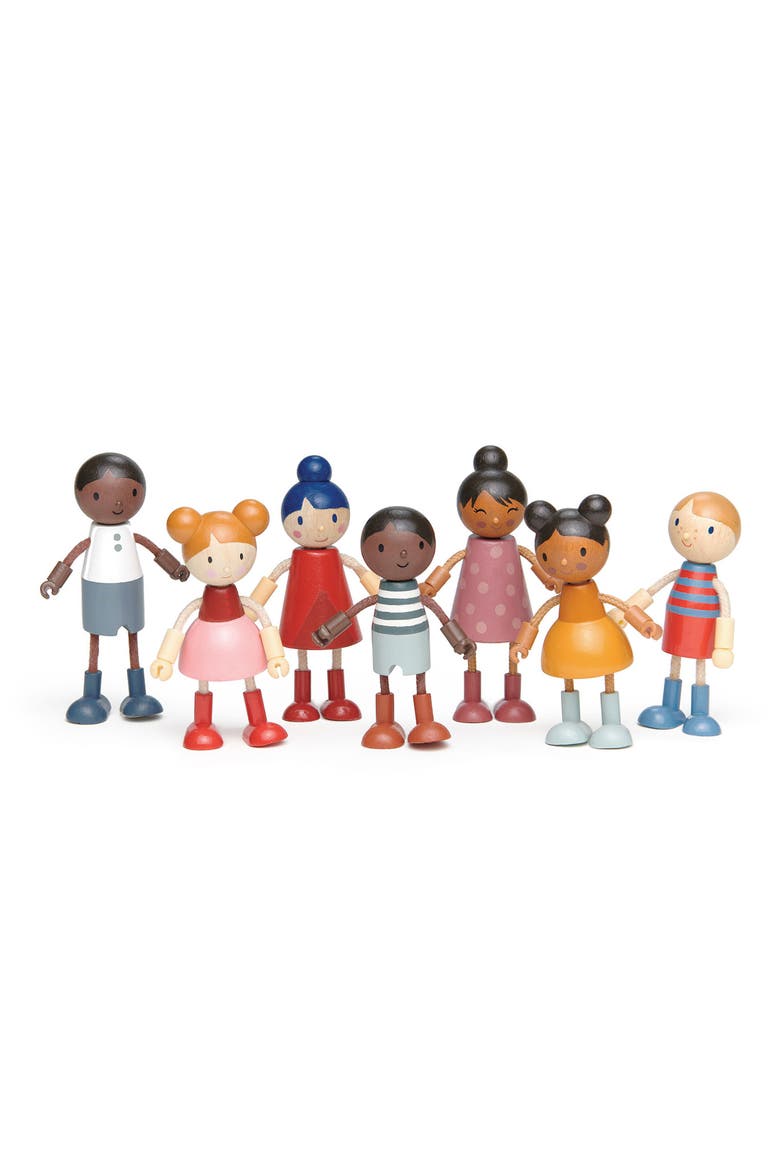 4-Piece Hummingbird Doll Family Set, Alternate, color, MULTI