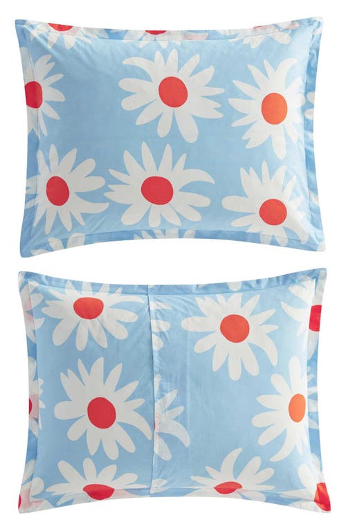 Marimekko Rakastaa Ei Rakasta Comforter & Shams Set In Blue