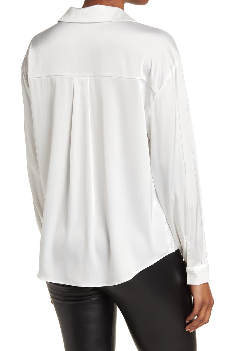 Bella Patch Pocket Shirt, Alternate, color, IVORY