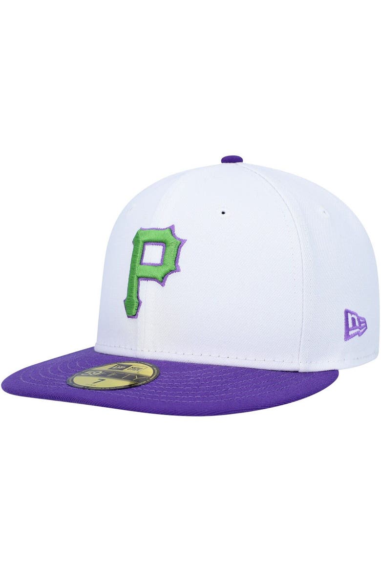 Men's New Era White Pittsburgh Pirates 1979 World Series Side Patch 59FIFTY Fitted Hat, Alternate, color, White