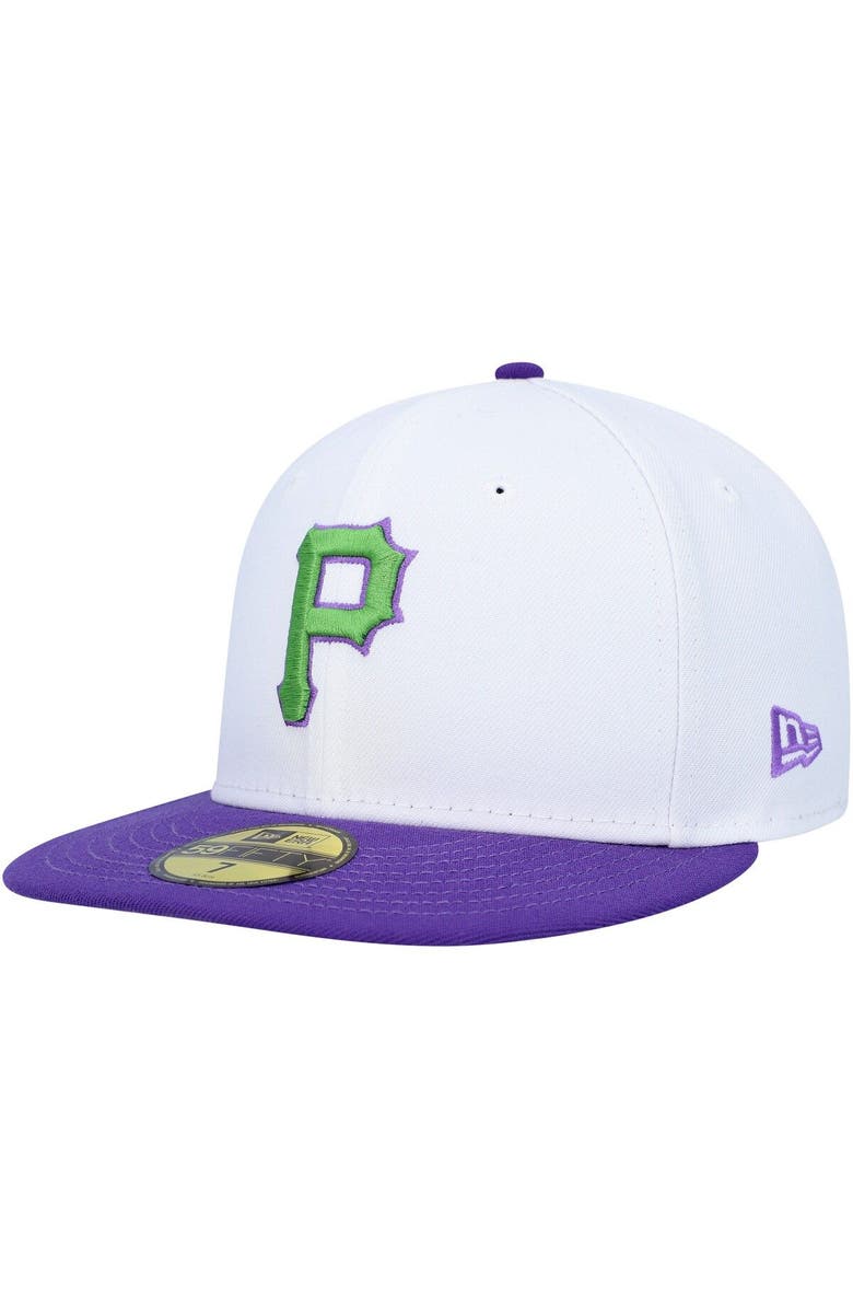 New Era Men's New Era White Pittsburgh Pirates 1979 World Series Side Patch 59FIFTY Fitted Hat, Alternate, color, White
