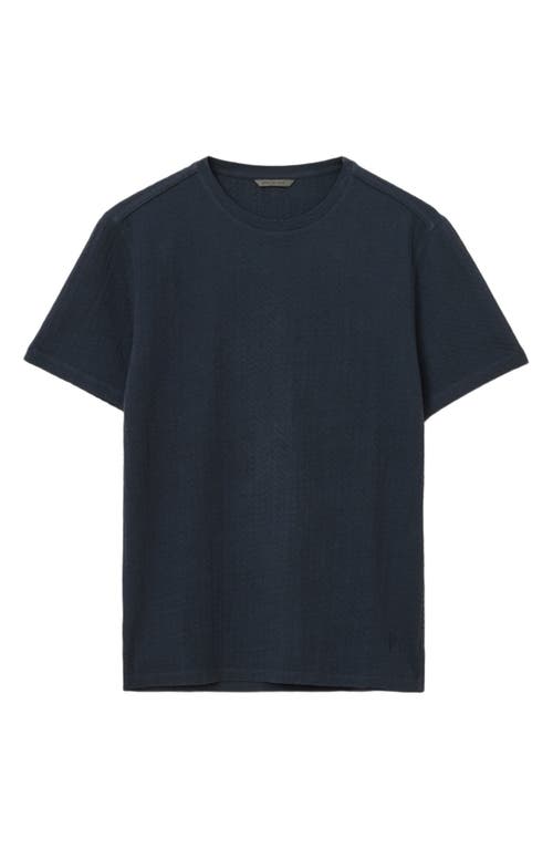 John Varvatos Brasse Crewneck T-shirt In Blue