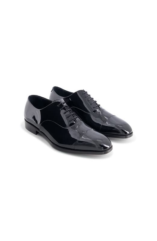 Onyx Shine Black Leather