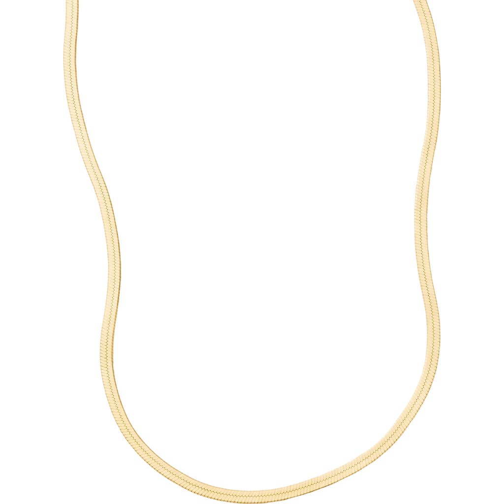 Made By Mary Hera Chain Necklace In Gold