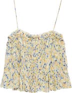 Ulla Johnson Florian Floral Silk Top