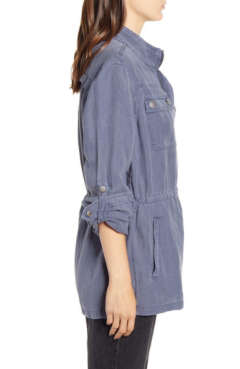 Treasure & Bond Linen Blend Field Jacket, Alternate, color,