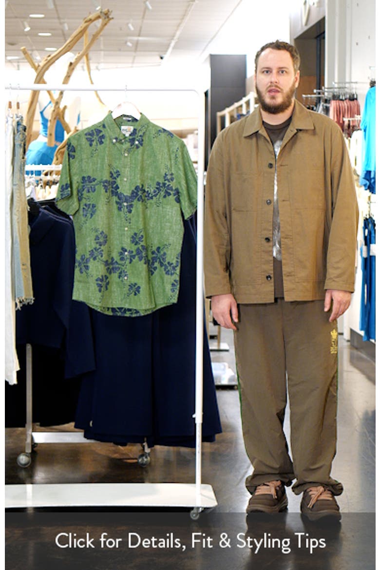 50th State Flower Tailored Fit Floral Button-Down Shirt video